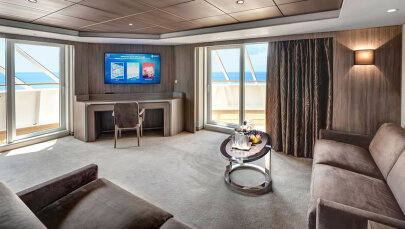 MSC Magnifica MSC Yacht Club Executive and Family Suite with Balcony