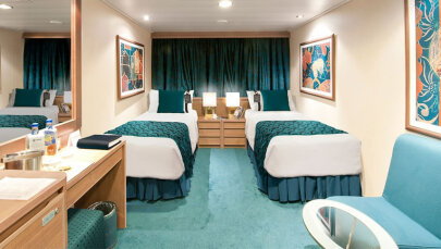 MSC Poesia Deluxe Ocean View with Obstructed View