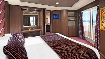 MSC Preziosa Junior Suite Aurea with Sealed Window