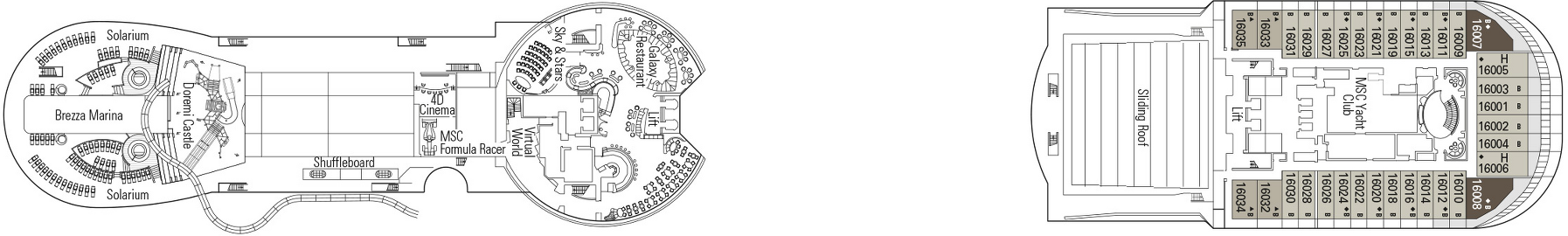 Deck 16 - Acquamarina