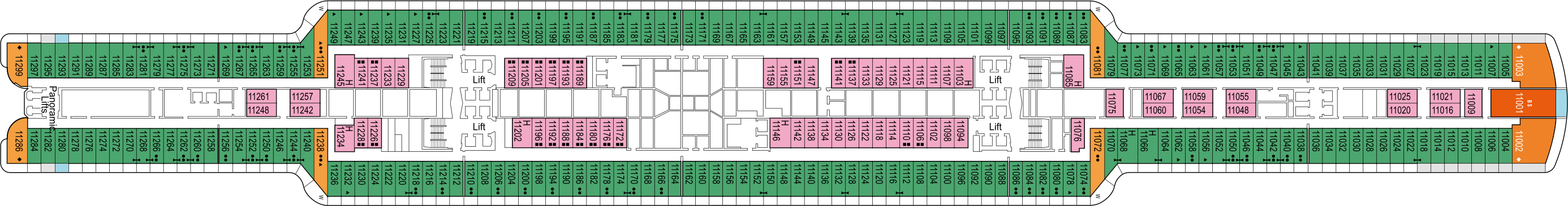 Deck 11 - Santa Marta