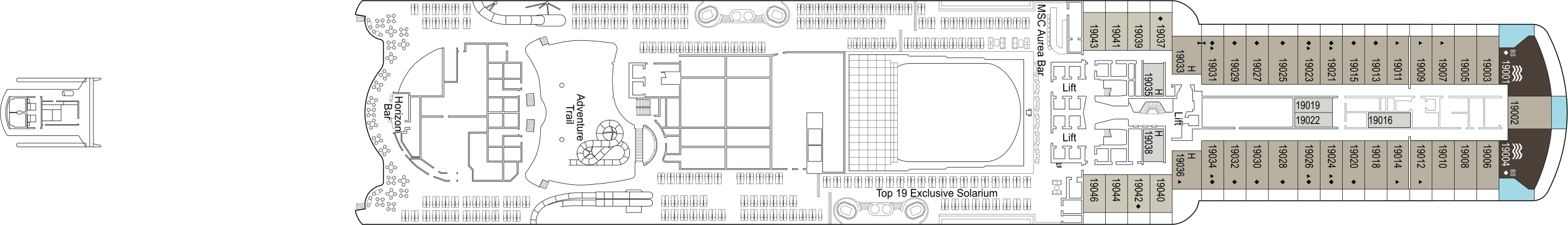 Deck 19 - Lanterna di Genova