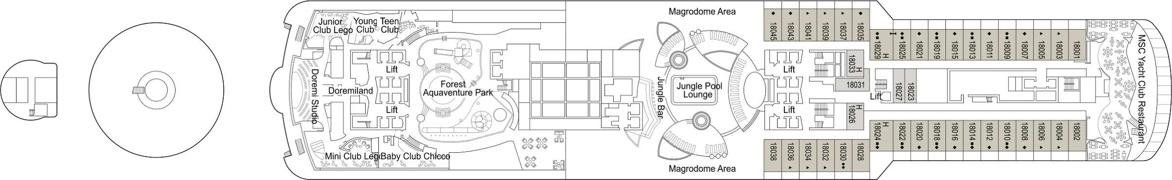 Deck 18 - Playa Paraiso