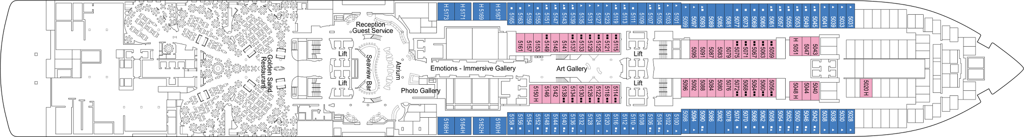 Deck 5 - Mediterranean
