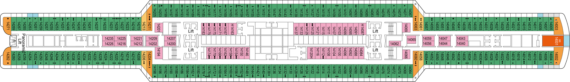 Deck 14 - Yellow Sea