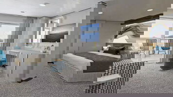 Norwegian Aura Family Suite (Master Bedroom & Large Balcony)