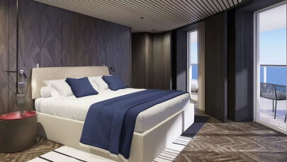 Norwegian Aura The Haven Premier Owner's Suite (Large Balcony)