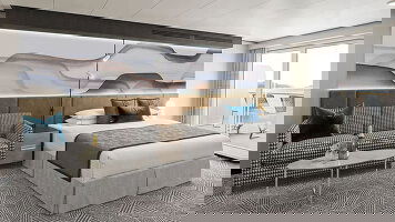 Norwegian Aura Forward-Facing Suite (Large Balcony)