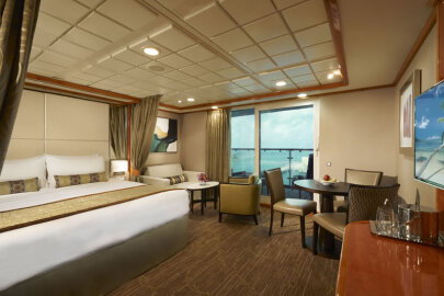 Norwegian Dawn Aft-Facing Penthouse with Large Balcony