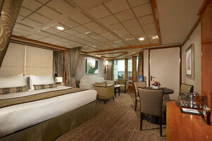 Norwegian Dawn Forward-Facing Penthouse with Large Balcony