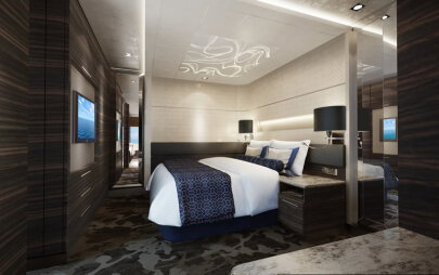 Norwegian Encore The Haven Forward-Facing Penthouse with Balcony