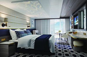 Norwegian Encore The Haven Courtyard Penthouse with Large Balcony