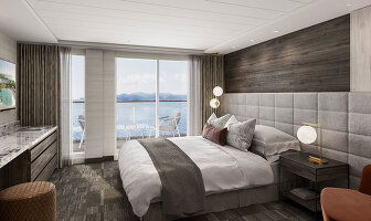 Norwegian Epic The Haven Aft-Facing Penthouse with Balcony