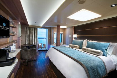 Norwegian Escape The Haven Deluxe Suite with Balcony