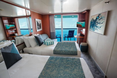 Norwegian Gem Aft-Facing Balcony