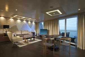 Norwegian Joy The Haven Deluxe Owner's Suite with Large Balcony