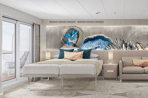 Norwegian Luna Forward-Facing Club Balcony Suite