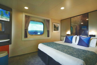 Norwegian Pearl Obstructed Oceanview