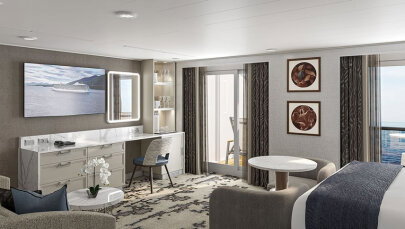 Oceania Sonata Penthouse Deluxe Suite