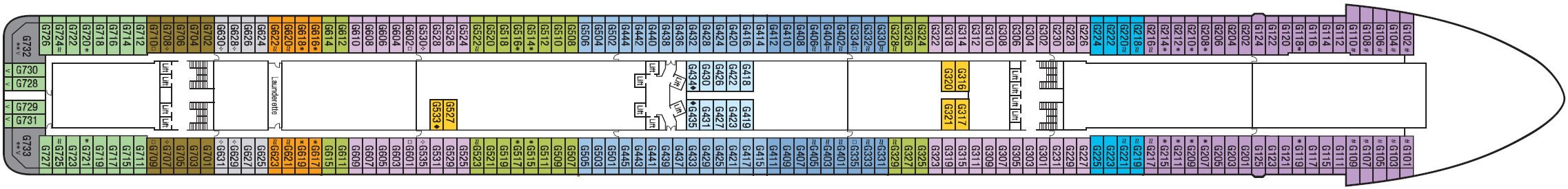 p&o cruises britannia deck plan