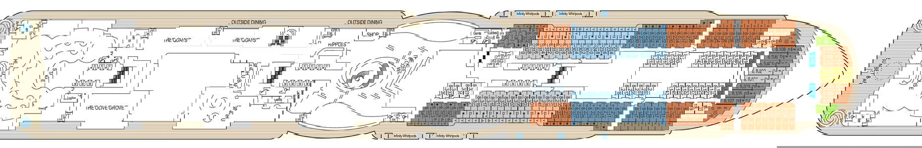 Deck 8 - Promenade Deck