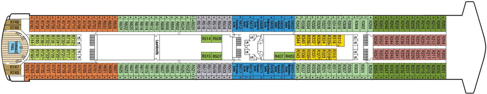 Deck 14 - Riviera Deck