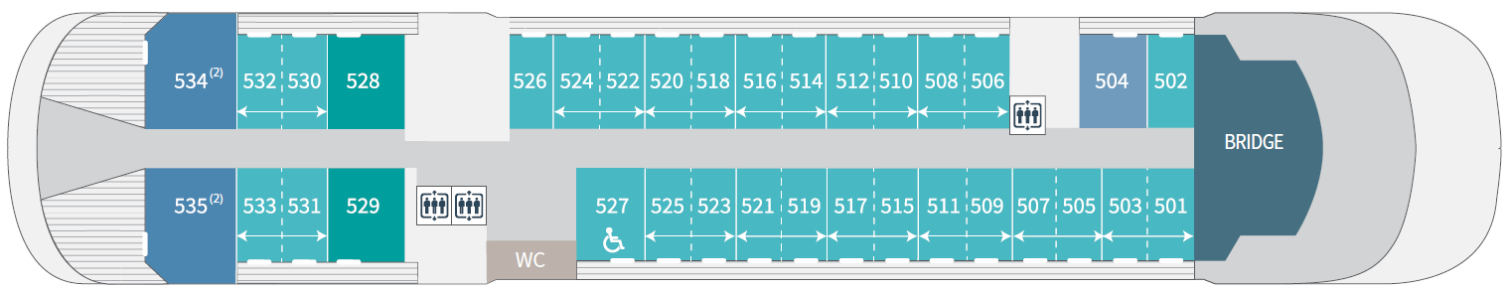 Le Jacques Cartier - Reviews, Deckplans & Cruise Schedule - Ponant