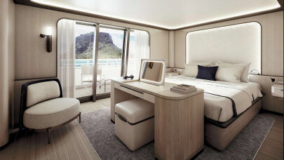 Le Ponant Alizé Stateroom (Balcony)
