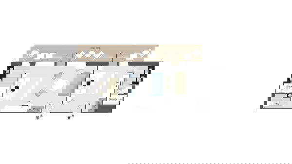 Le Ponant Cabin Image