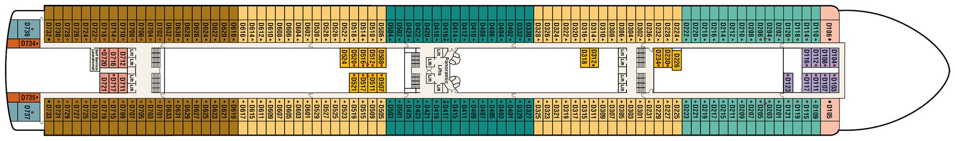 Caribbean Princess - Reviews, Deckplans & Cruise Schedule - Princess