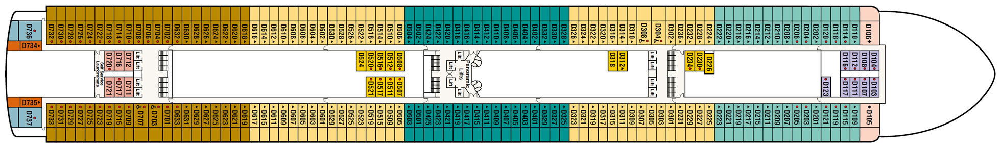 Crown Princess - Reviews, Deckplans & Cruise Schedule - Princess