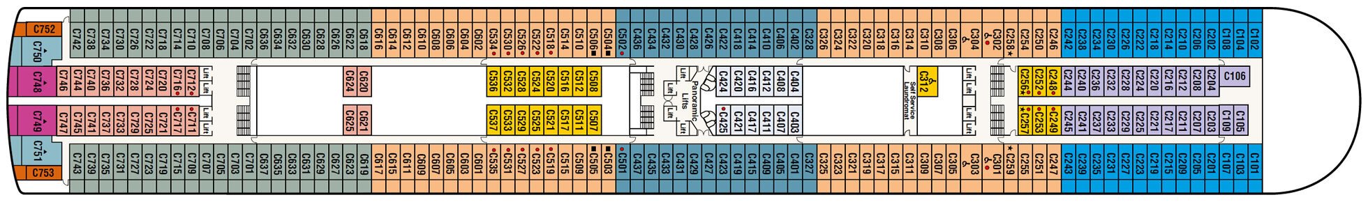 Crown Princess - Reviews, Deckplans & Cruise Schedule - Princess