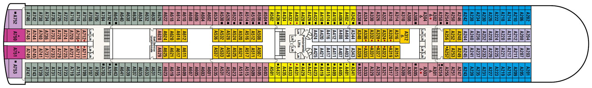 Crown Princess - Reviews, Deckplans & Cruise Schedule - Princess