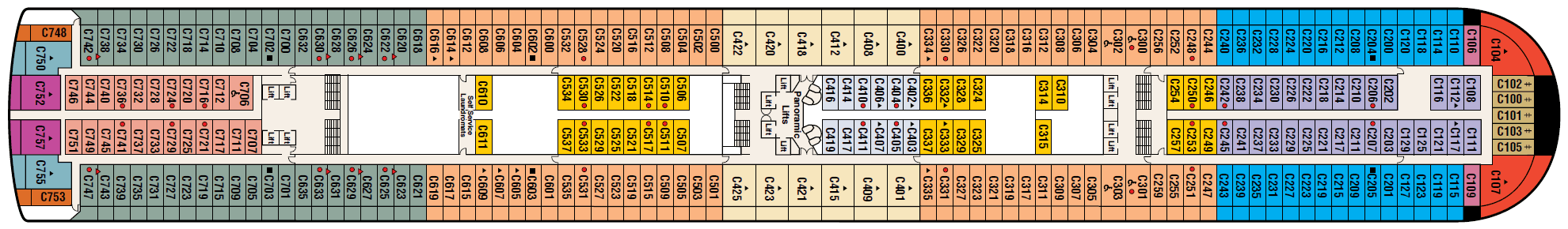 Diamond Princess - Reviews, Deckplans & Cruise Schedule - Princess