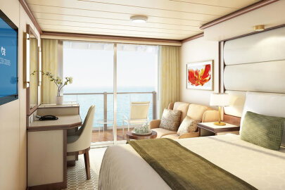 Discovery Princess Premium Deluxe Balcony Stateroom