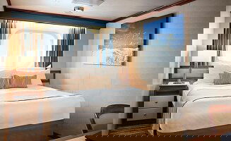 Grand Princess Oceanview Stateroom (Obstructed)