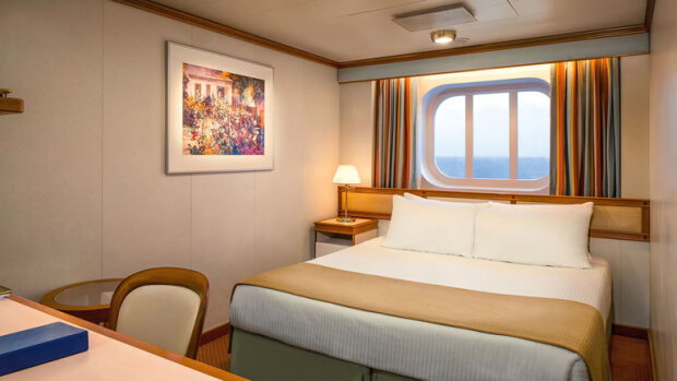 Princess Cruises Oceanview Stateroom (Included)