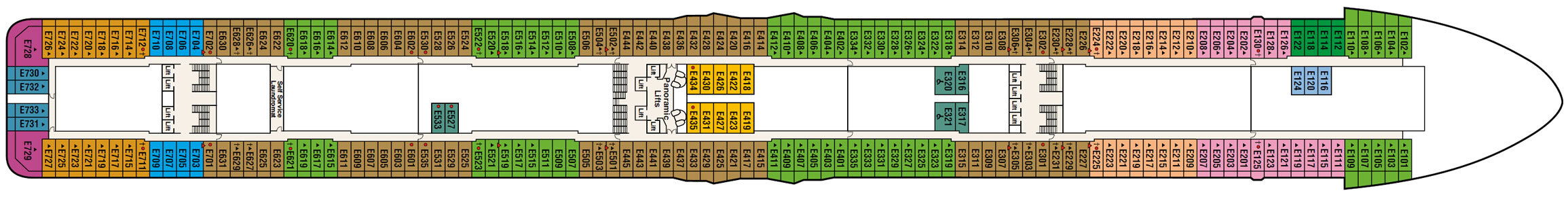 Royal Princess - Reviews, Deckplans & Cruise Schedule - Princess