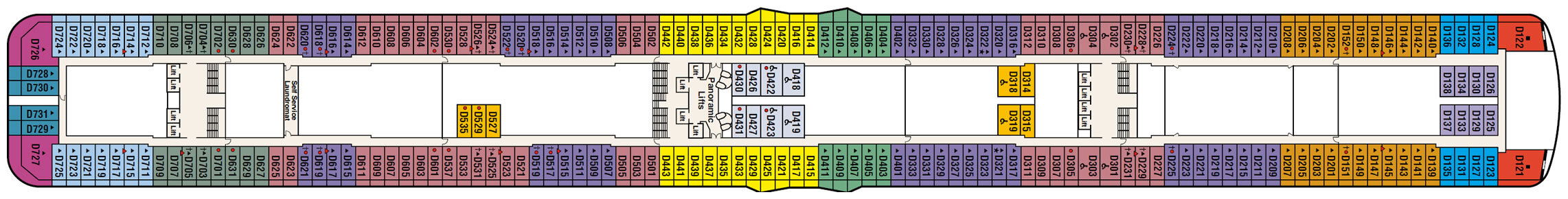 Royal Princess - Reviews, Deckplans & Cruise Schedule - Princess