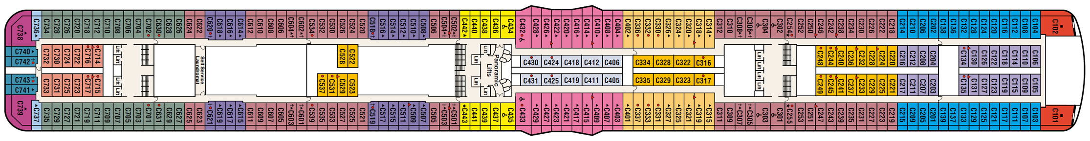 Royal Princess - Reviews, Deckplans & Cruise Schedule - Princess