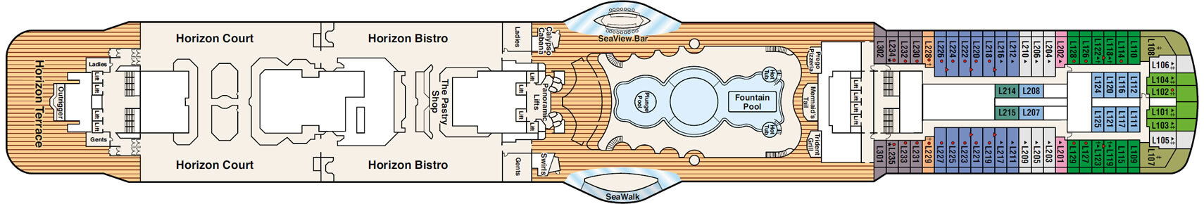 Deck 16 - Lido
