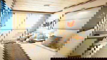 Sky Princess Premium Deluxe Balcony Stateroom