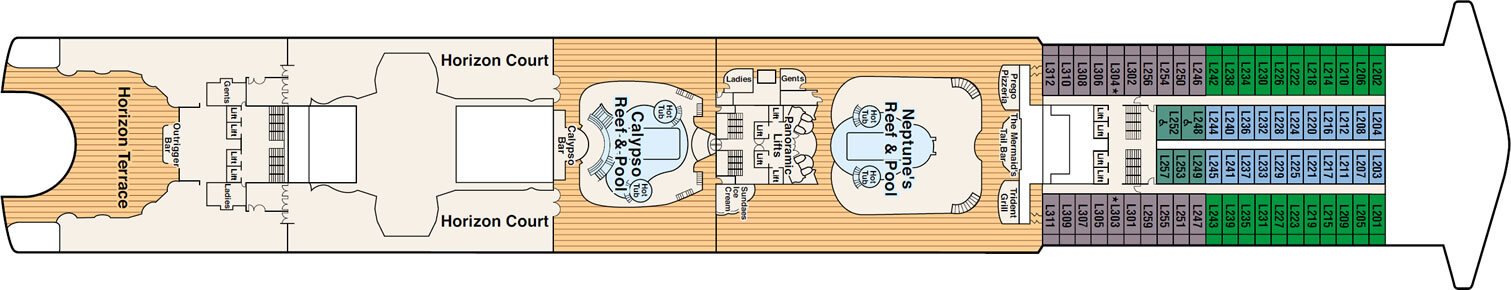 Star Princess - Reviews, Deckplans & Cruise Schedule - Princess