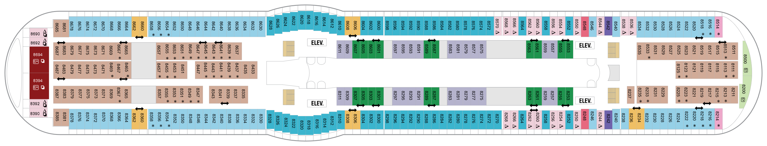 Adventure of the Seas - Reviews, Deckplans & Cruise Schedule - Royal ...