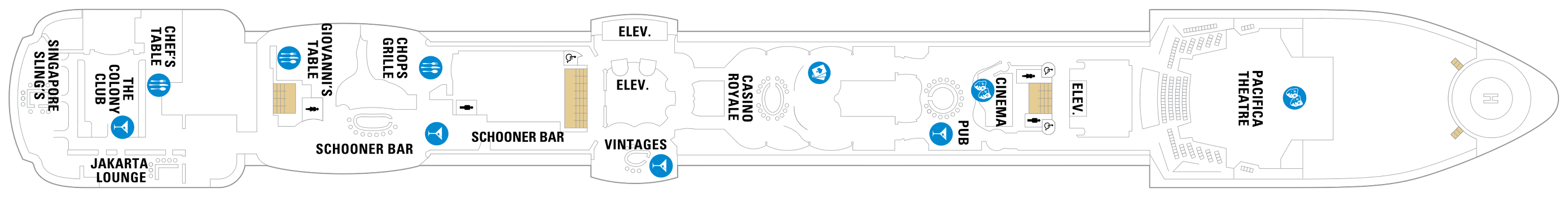 Brilliance of the Seas | Reviews, Deckplans & Cruise Schedule | Royal