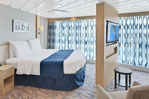 Explorer of the Seas Ocean View Panoramic Suite (No Balcony)