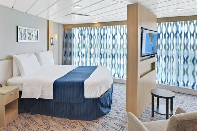 Explorer of the Seas Ocean View Panoramic Suite (No Balcony)