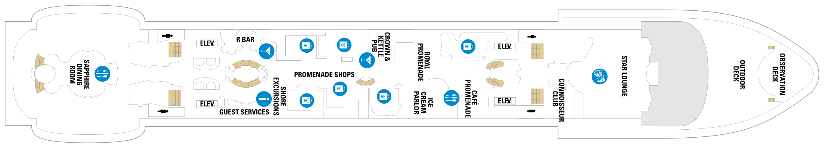 Explorer of the Seas - Reviews, Deckplans & Cruise Schedule - Royal ...