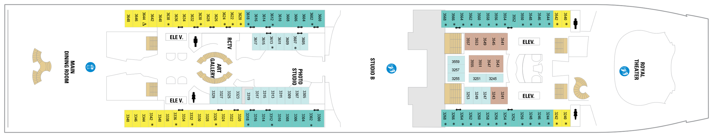 Freedom of the Seas - Reviews, Deckplans & Cruise Schedule - Royal ...