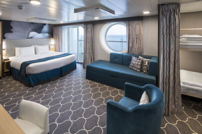 Harmony of the Seas Ultra Spacious Ocean View with Large Balcony
